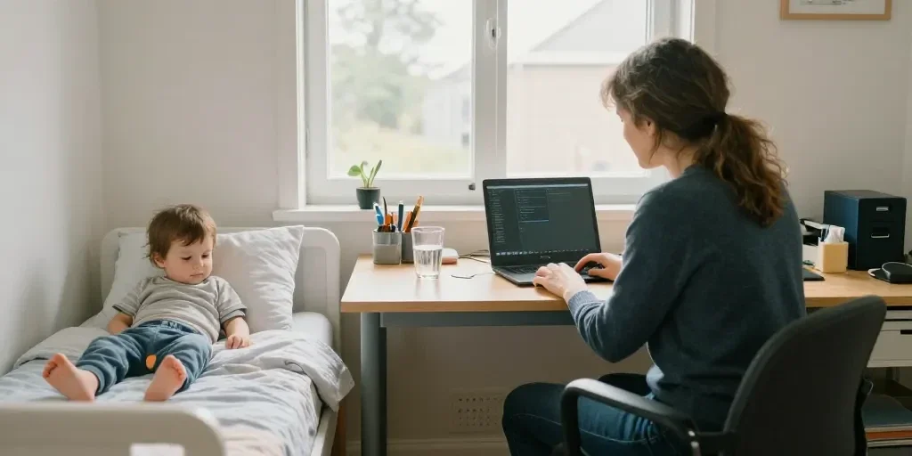 Enfant malade et travail : comment les parents déjouent vraiment le piège de la culpabilité