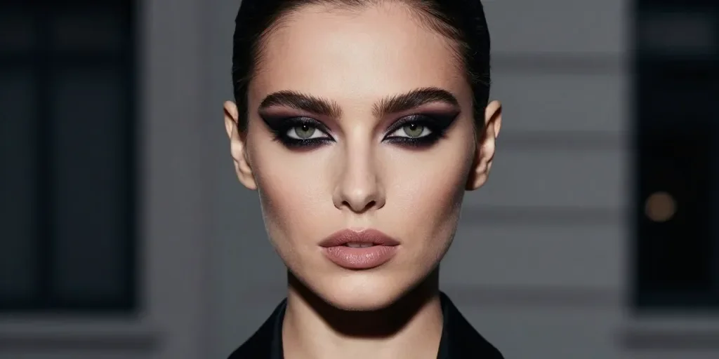Femme soirée chic détail choc maquillage : pourquoi le contraste radical fonctionne mieux que l'accessoire gadget
