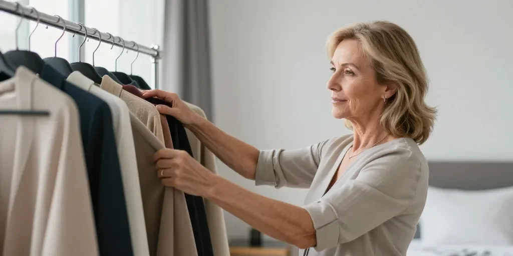 Garde-robe idéale look moderne femme 60 ans 2026 : oublier les « règles » pour enfin s'habiller comme soi