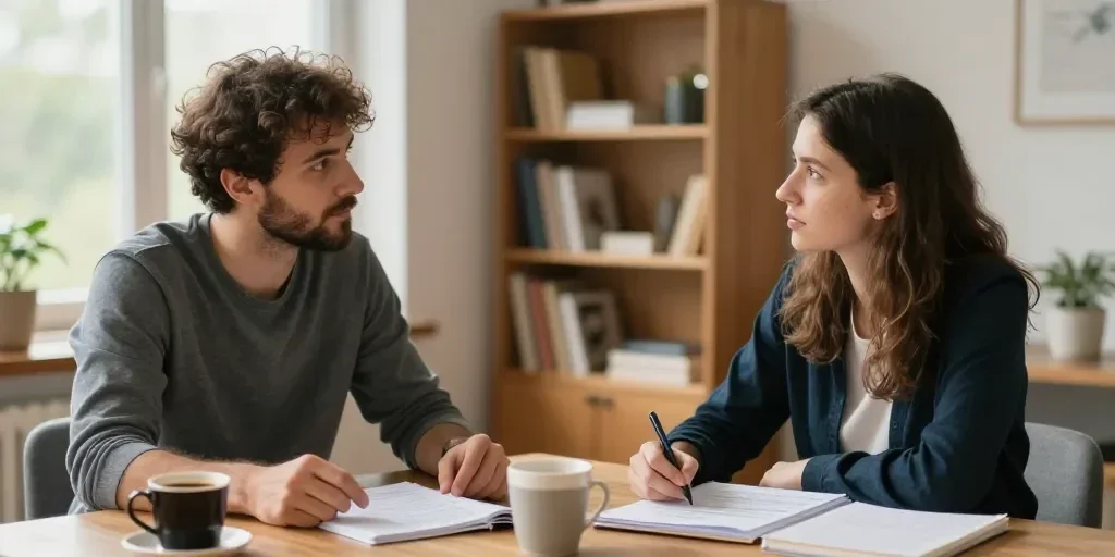 Parler d'organisation familiale avec son conjoint sans conflit : le protocole qui change tout
