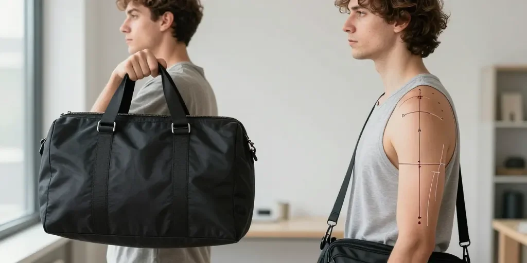 Porté main vs bandoulière : la vraie question n'est pas le style, c'est votre santé physique