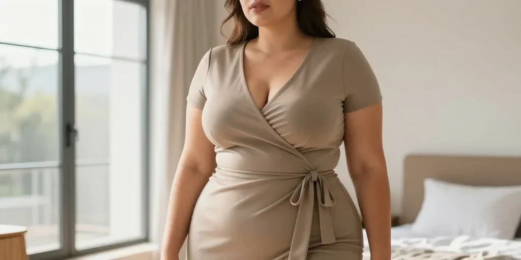 Stop au camouflage : comment valoriser son look pour femme ronde avec du ventre au lieu de le cacher