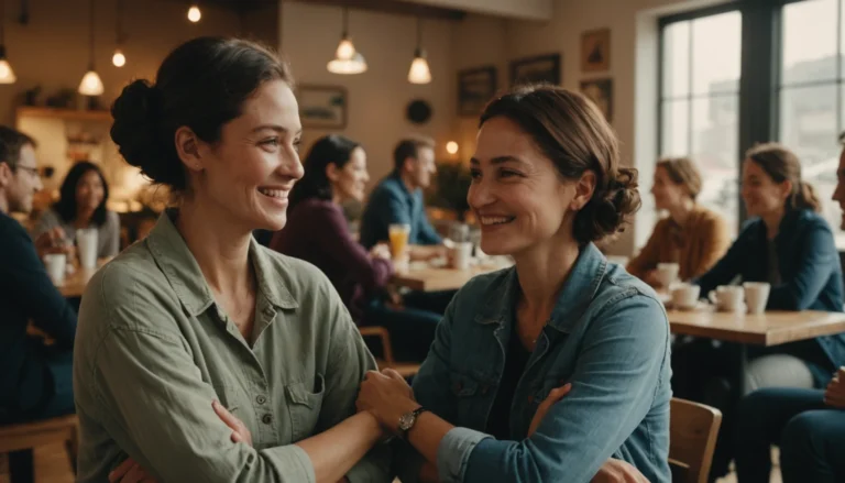 toucher l'épaule d'une femme signification