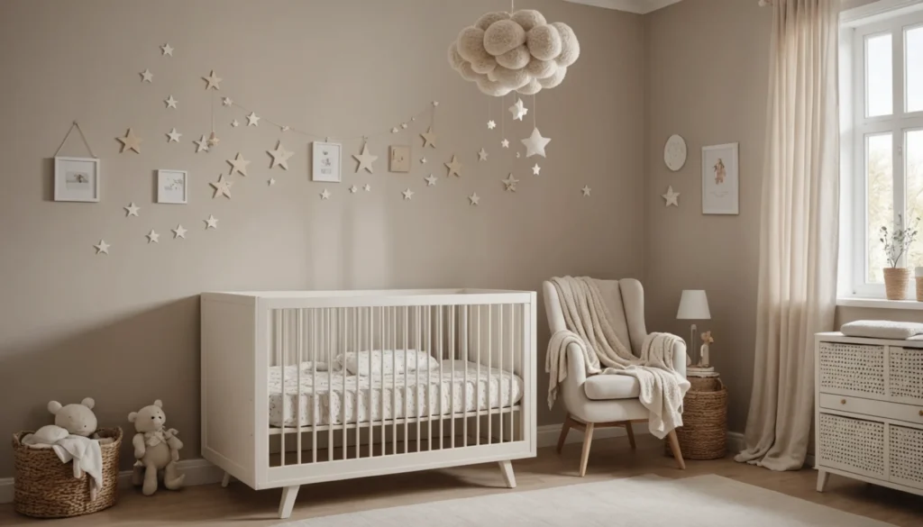 Astuces pour aménager une chambre de bébé cocooning : créez un havre de paix