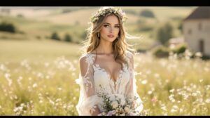 Robe de mariée bohême : l'élégance à la française signée Cymbeline