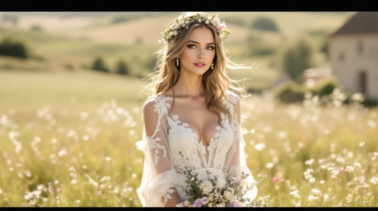 Robe de mariée bohême : l'élégance à la française signée Cymbeline