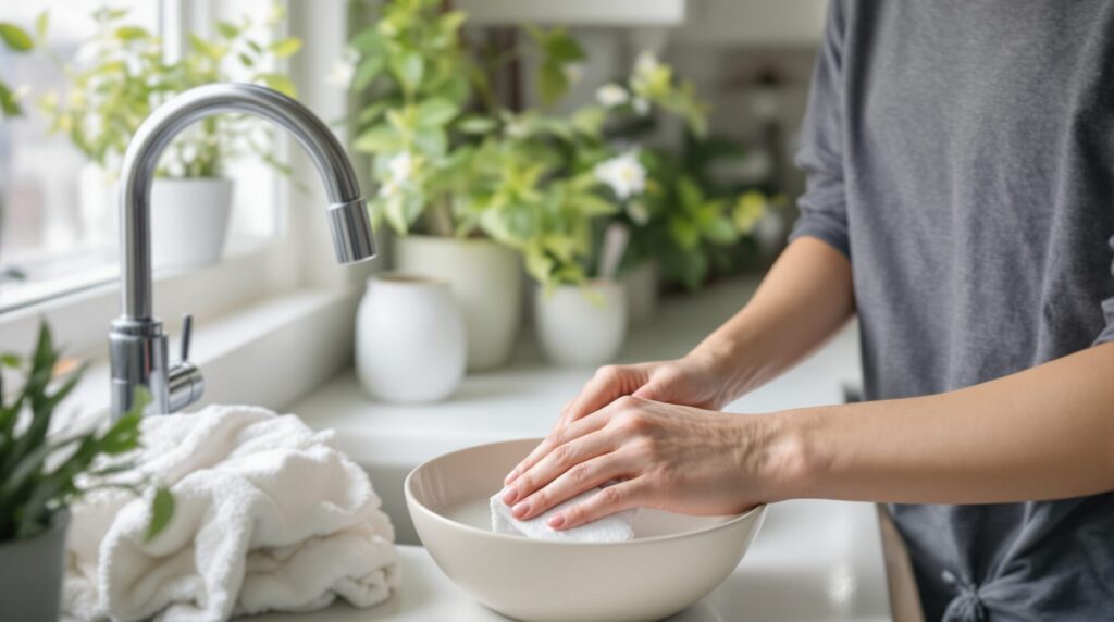 comment nettoyer lacet blanc