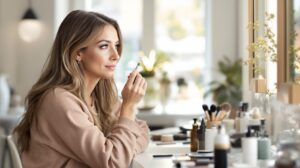 maquillage yeux noisette 50 ans