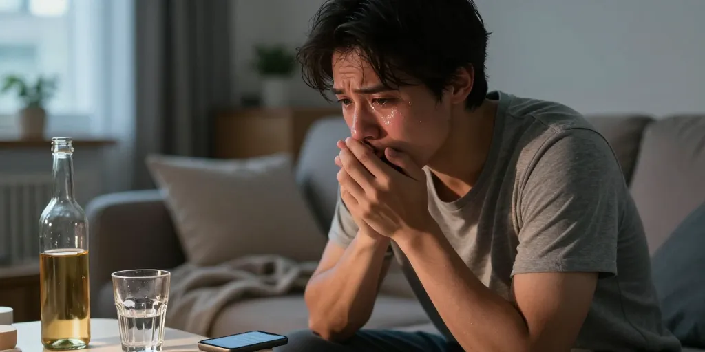 alcool crise angoisse