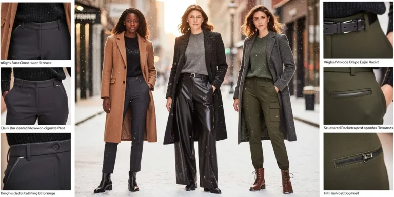 tendance pantalon hiver 2025 femme