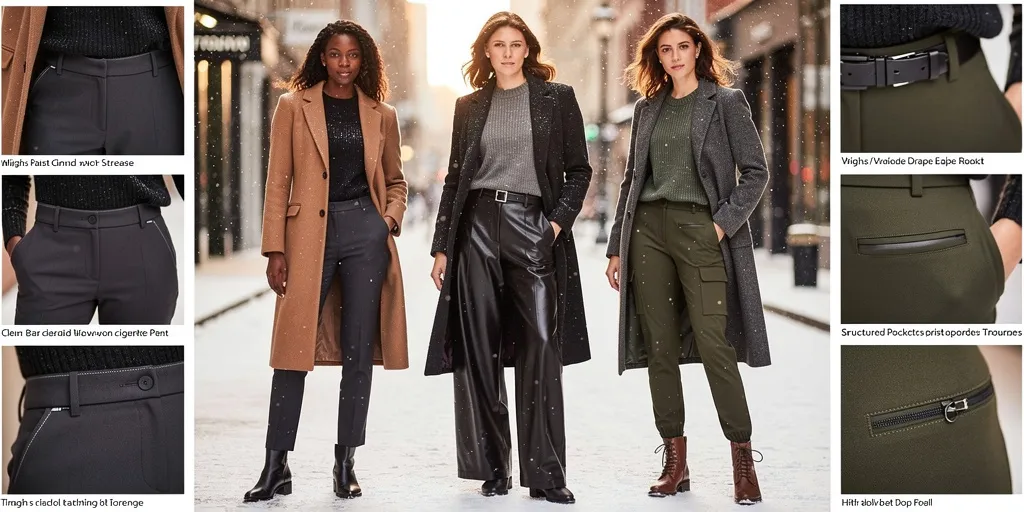 tendance pantalon hiver 2025 femme