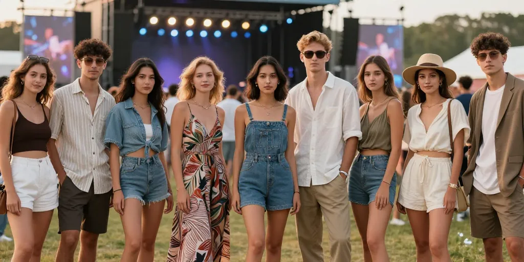 tenue pour un concert en ete