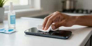 comment nettoyer telephone