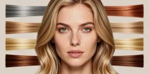 couleur de cheveux yeux verts teint clair