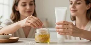 gommage pour les mains