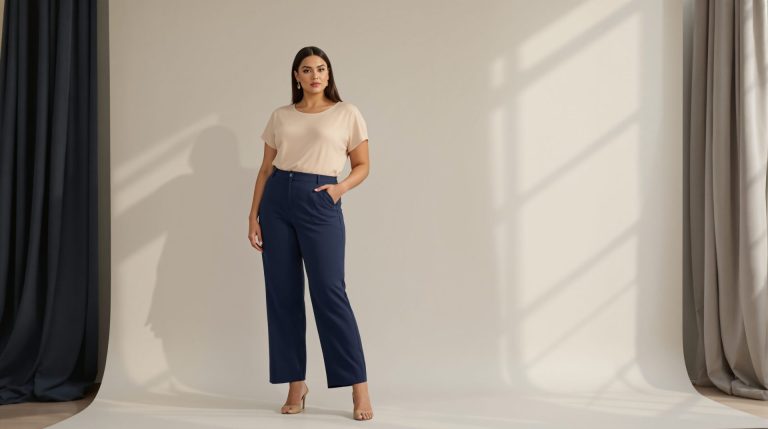 pantalon chino femme ronde