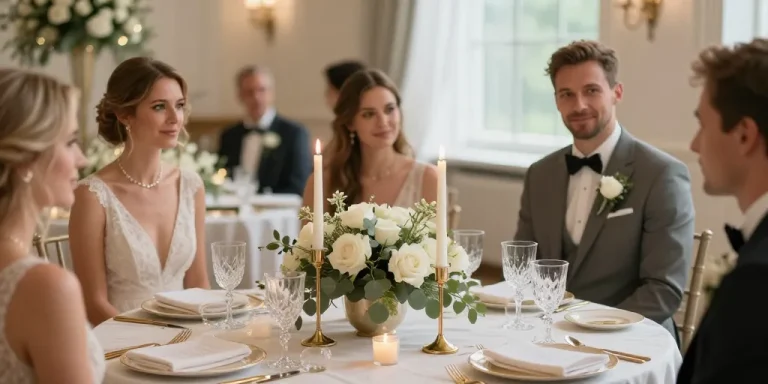 décoration mariage chic et élégant