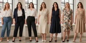 idées look femmes rondes