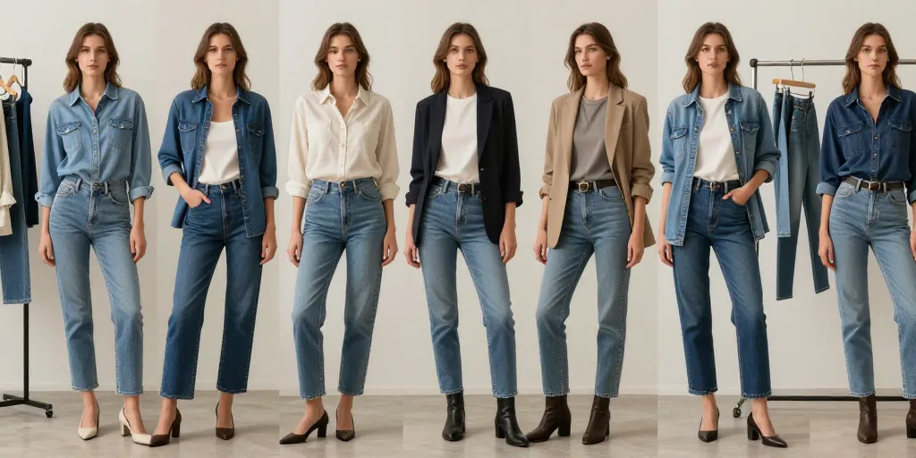 tenue avec un jean