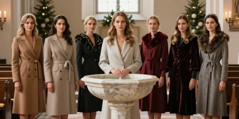 tenue bapteme hiver femme