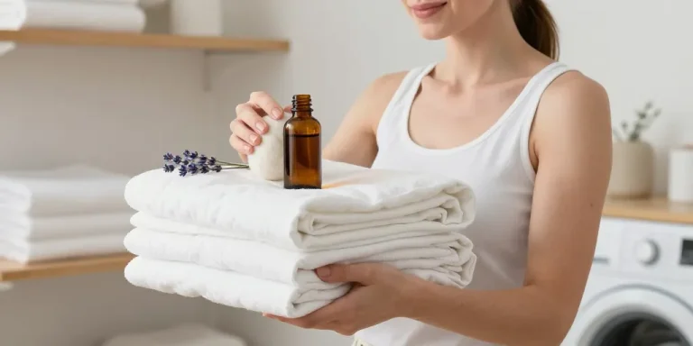 huile essentielle pour parfumer le linge