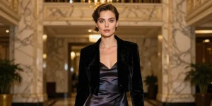 quelle veste mettre avec une robe de soirée