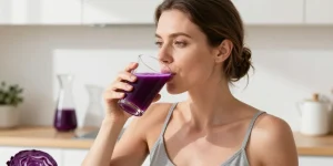 bienfaits du jus de chou rouge
