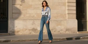 look jean flare