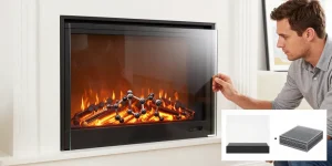 vitre autonettoyante pour insert